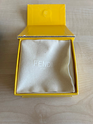 FENDI F's Earrings — vue 2 | Le comptoir vintage