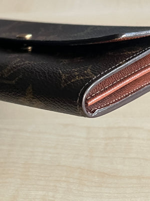 Portefeuille Louis Vuitton Sarah Monogram authentifié — Le Comptoir Vintage