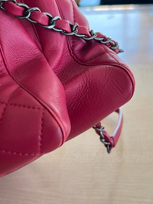 Chanel Sac Cabas Matelassé Chaîne CC — vue 11 | Le comptoir vintage