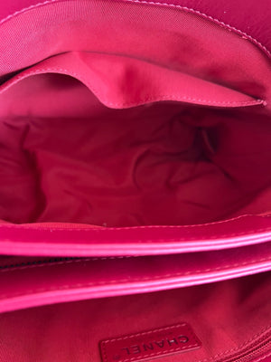 Chanel Sac Cabas Matelassé Chaîne CC — vue 17 | Le comptoir vintage