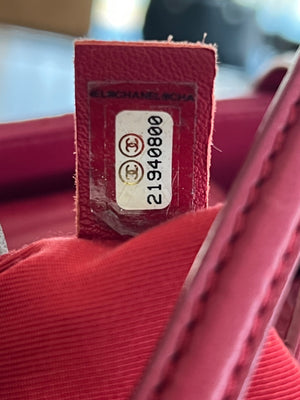 Chanel Sac Cabas Matelassé Chaîne CC — vue 20 | Le comptoir vintage