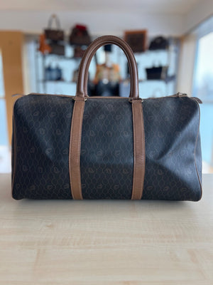 Christian Dior Sac de voyage Boston Honeycomb β vue 2 | Le comptoir vintage