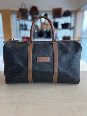 Christian Dior Sac de voyage Boston Honeycomb β vue 5 | Le comptoir vintage
