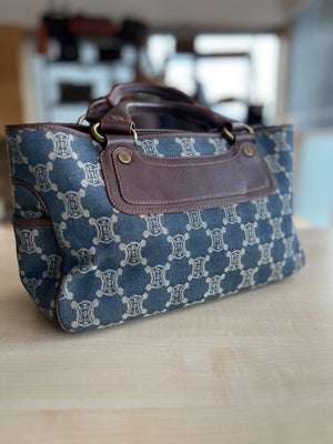 Celine Boogie Denim Macadam — vue 4 | Le comptoir vintage