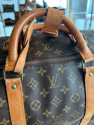 Louis Vuitton Keepall 60 Bandoulière Monogram — vue 8 | Le comptoir vintage