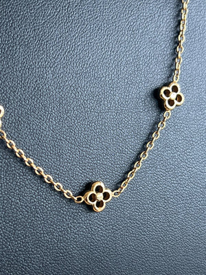 Louis Vuitton Collier Flower Full LV Circle — vue 3 | Le comptoir vintage