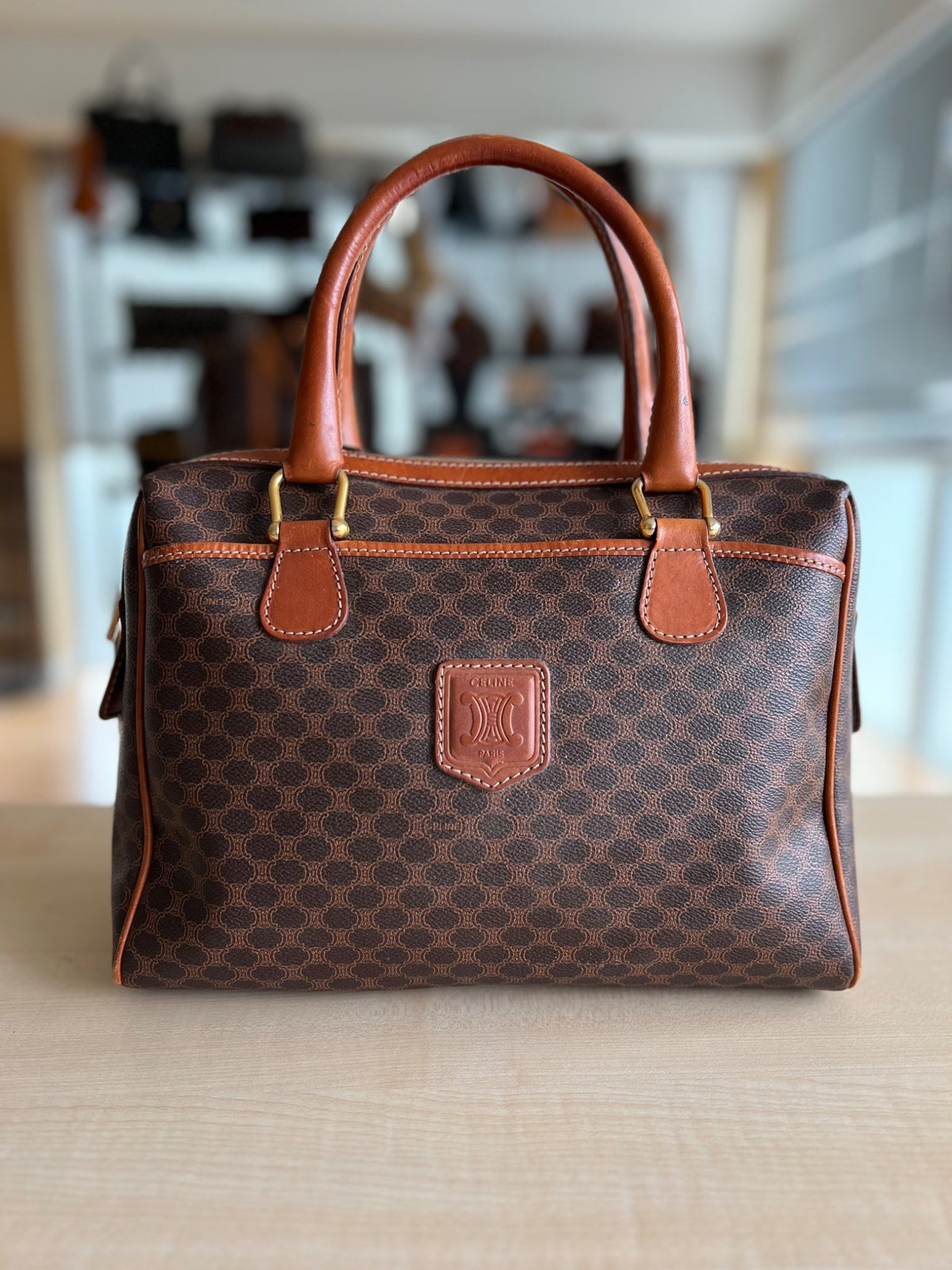 Celine Boston Macadam authentifié — Le comptoir vintage