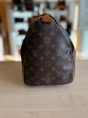 Louis Vuitton Speedy 40 Monogram — vue 4 | Le comptoir vintage