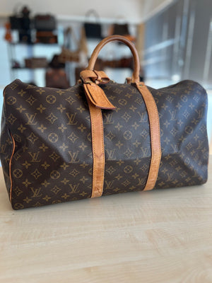 Louis Vuitton Keepall 50 Monogram — vue 2 | Le comptoir vintage