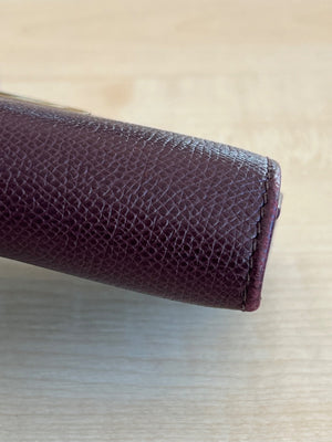 Salvatore Ferragamo Gancini Leather Long Wallet — vue 6 | Le comptoir vintage