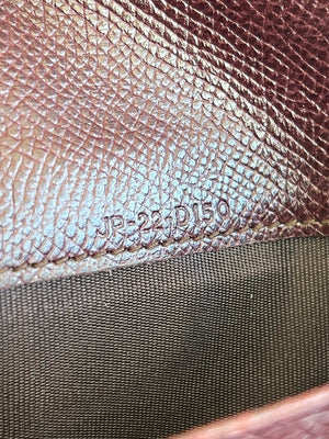 Salvatore Ferragamo Gancini Leather Long Wallet — vue 14 | Le comptoir vintage
