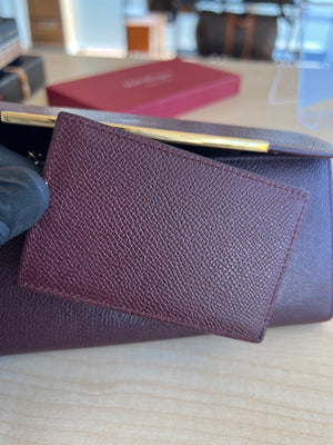 Salvatore Ferragamo Gancini Leather Long Wallet — vue 20 | Le comptoir vintage