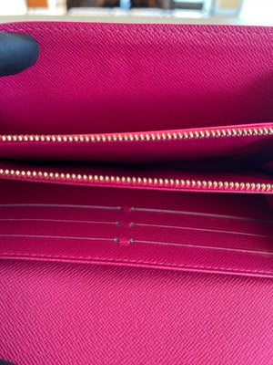 Louis Vuitton Portefeuille Sarah Monogram Murakami Noir avec chaîne amovible — vue 14 | Le comptoir vintage