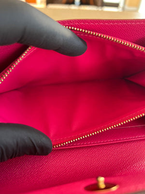 Louis Vuitton Portefeuille Sarah Monogram Murakami Noir avec chaîne amovible — vue 15 | Le comptoir vintage