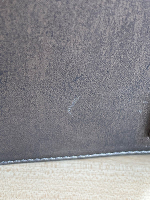 Christian Dior Sac Miss Dior Promenade Pouch en cuir métallisé argenté — vue 12 | Le comptoir vintage
