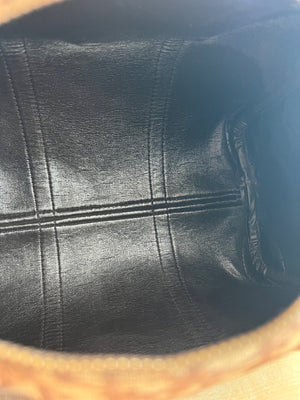 Christian Dior Sac Boston 30 Trotter Monogram — vue 9 | Le comptoir vintage