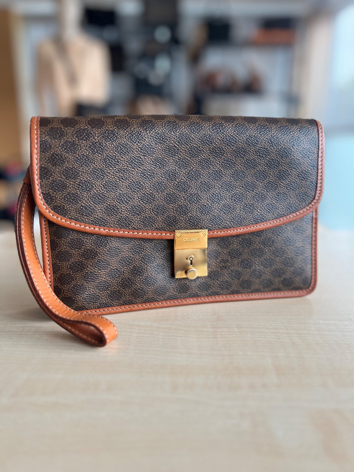 Pochette Celine authentifiée — Le comptoir vintage