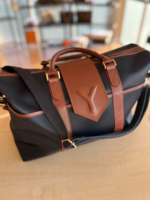 Sac Boston Yves Saint Laurent — vue 3 | Le comptoir vintage