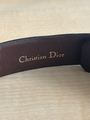 Ceinture Christian Dior — vue 3 | Le comptoir vintage