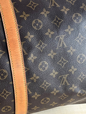 Sac de voyage Louis Vuitton Keepall Bandoulière 55 — vue 8 | Le comptoir vintage