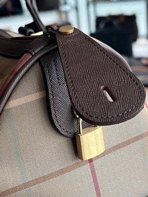 Sac Boston Burberrys — vue 5 | Le comptoir vintage