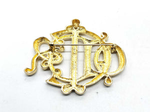 Broche Dior — vue 3 | Le comptoir vintage