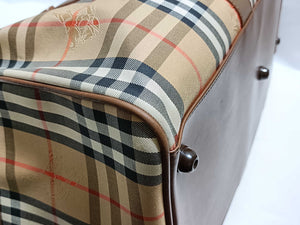 Sac Boston Burberrys — vue 4 | Le comptoir vintage