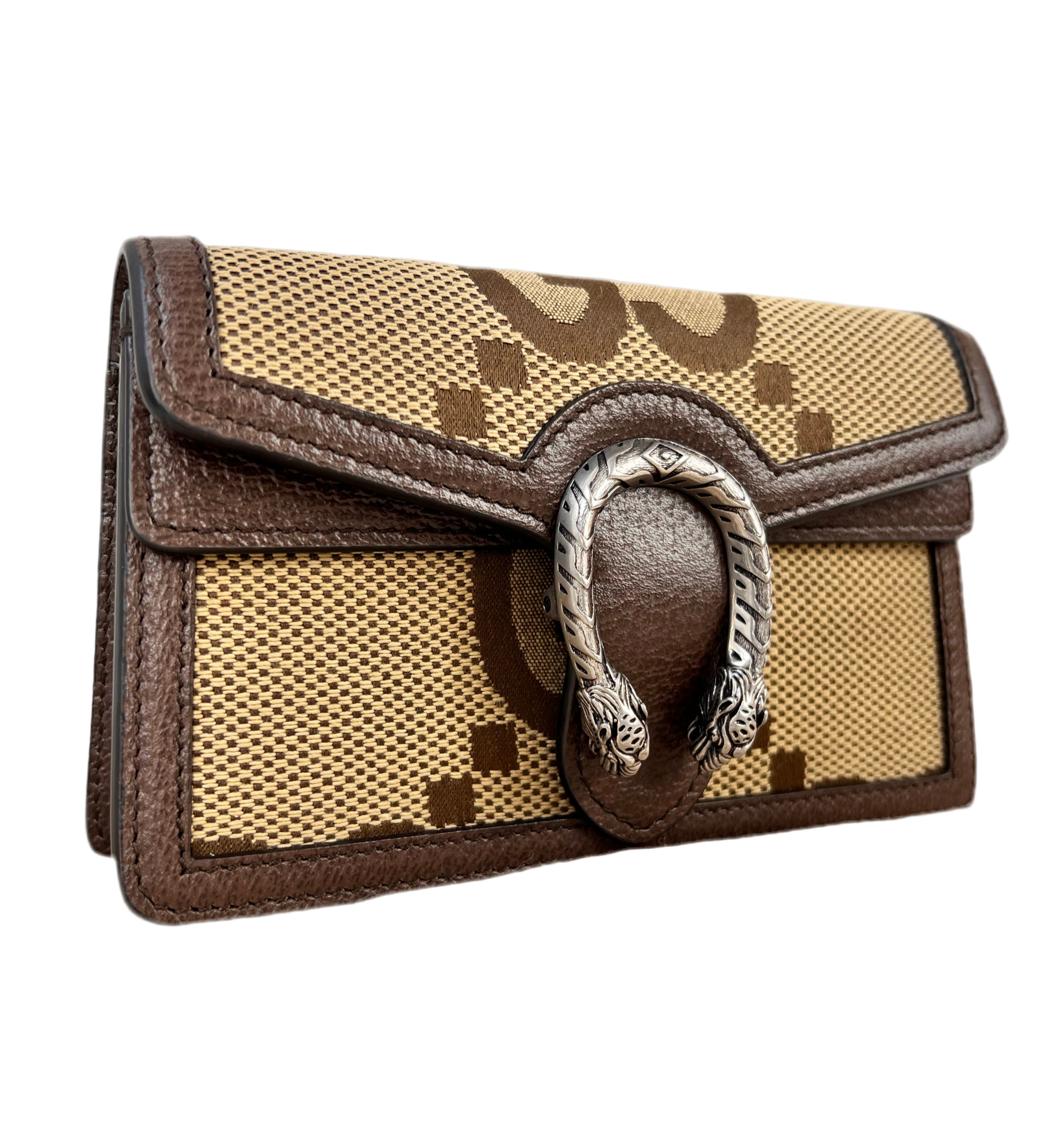 Portefeuille Gucci en toile Monogram Beige - Le Comptoir Vintage