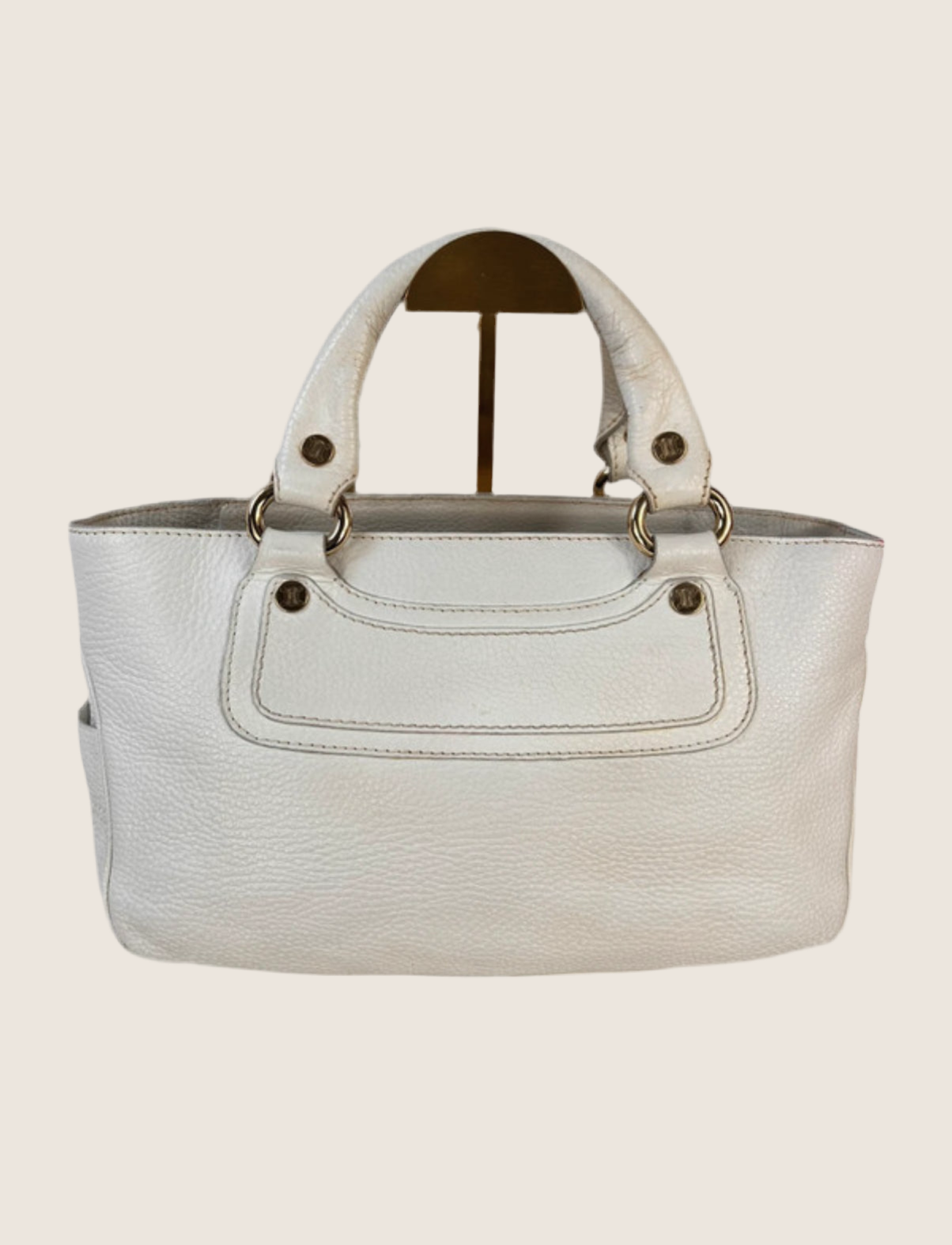 Sac Céline Boogie blanc vintage