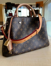 Sac Louis Vuitton Montaigne authentifié — Le Comptoir Vintage