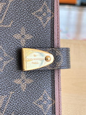 Louis Vuitton Monogram Canvas Agenda PM — vue 3 | Le comptoir vintage