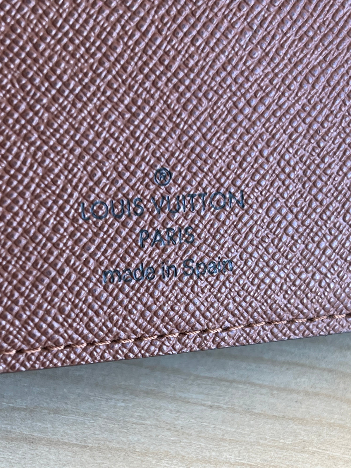 Louis Vuitton Monogram Canvas Agenda PM — vue 13 | Le comptoir vintage