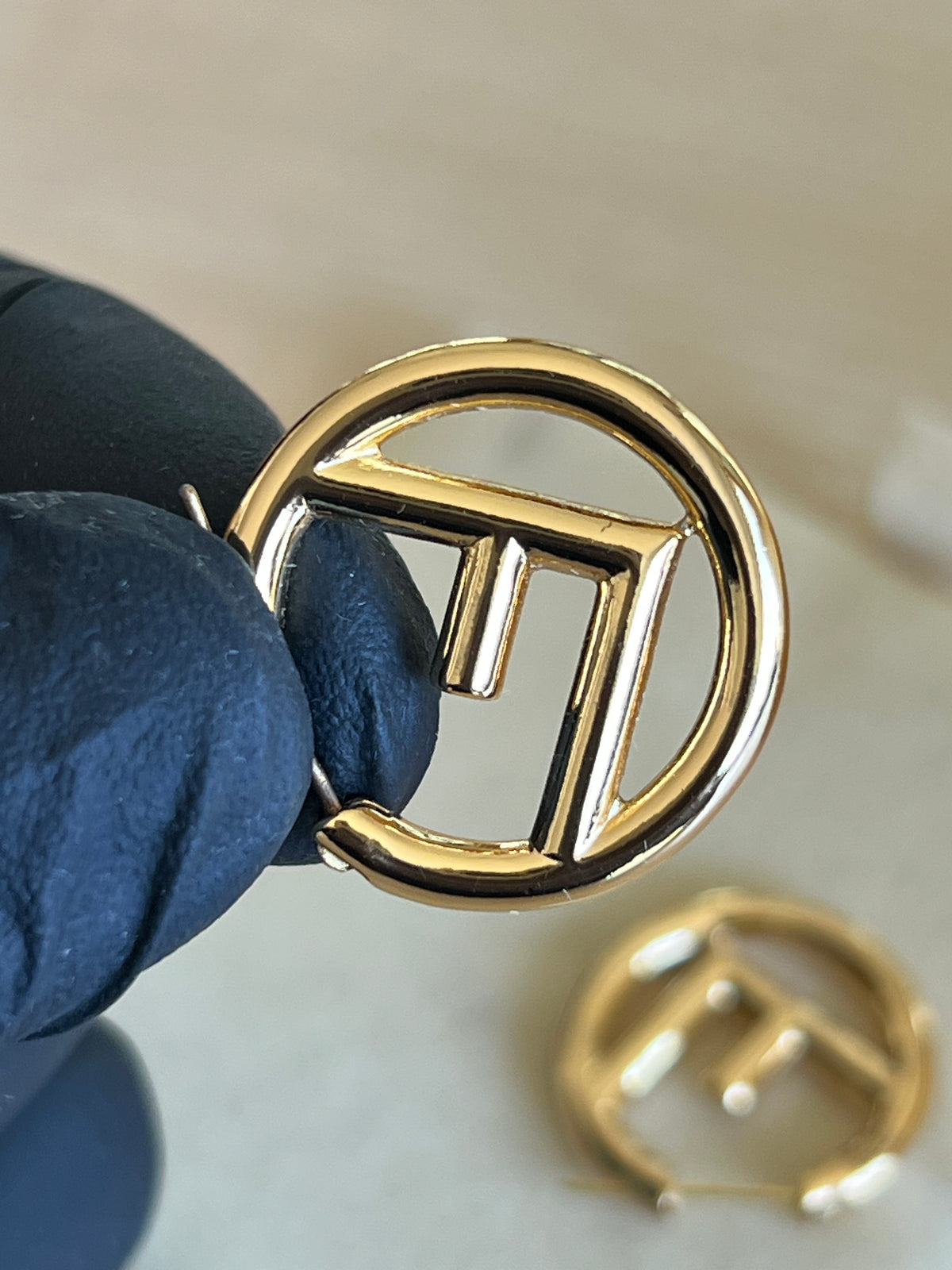 FENDI F's Earrings — vue 6 | Le comptoir vintage