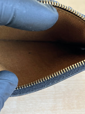 Porte-cartes Céline Triomphe zippé — vue 4 | Le Comptoir Vintage