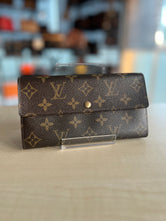 Portefeuille Louis Vuitton Sarah Monogram authentifié — Le Comptoir Vintage