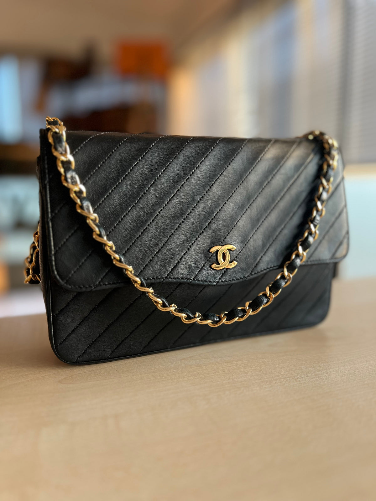 Sac Chanel Timeless Flap matelassé authentifié — Le Comptoir Vintage