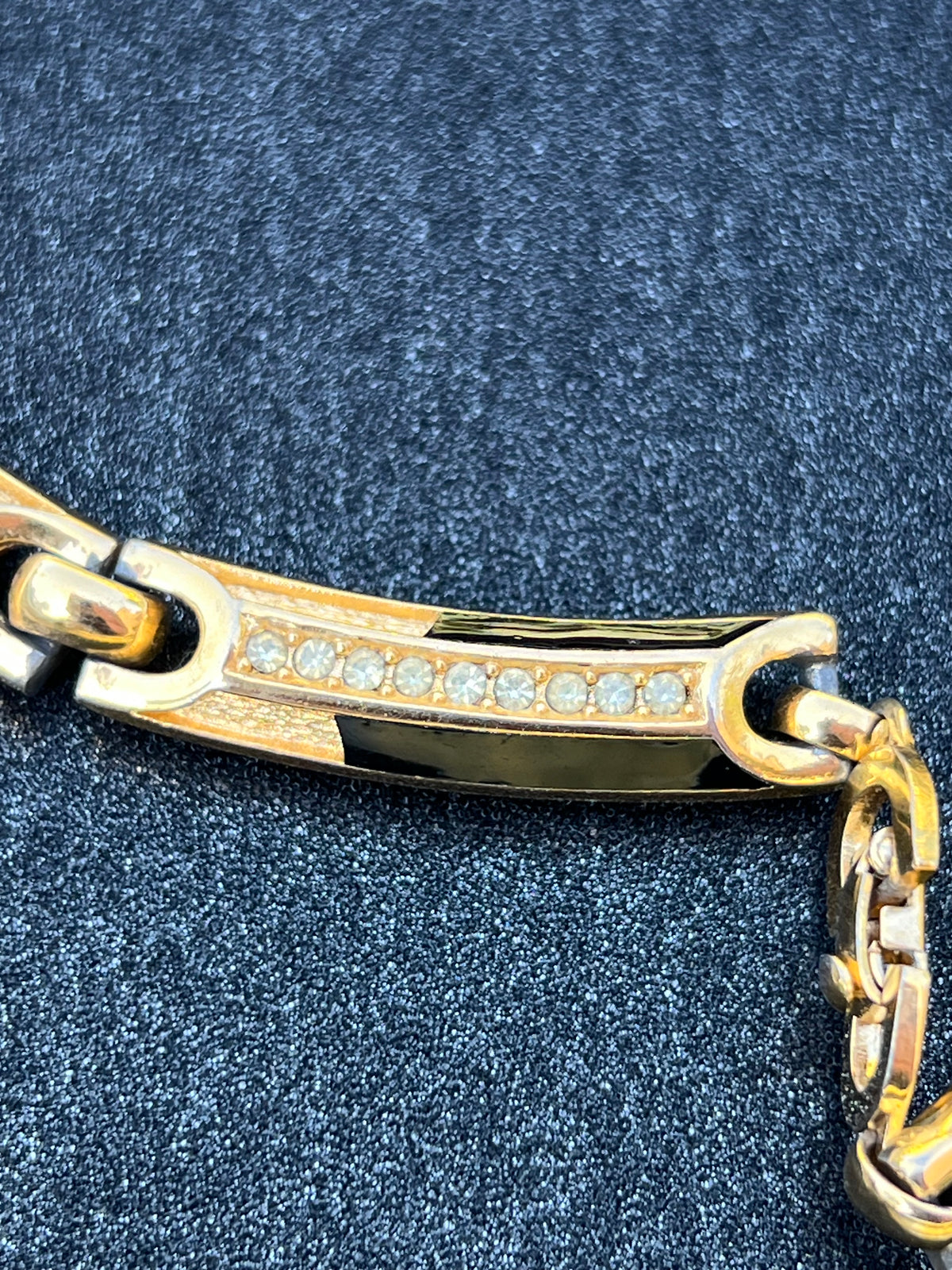 Collier Dior with Stone Dior CD — vue 5 | Le comptoir vintage