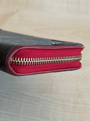 Portefeuille zippé Louis Vuitton Clémence Monogram — vue 5 | Le Comptoir Vintage
