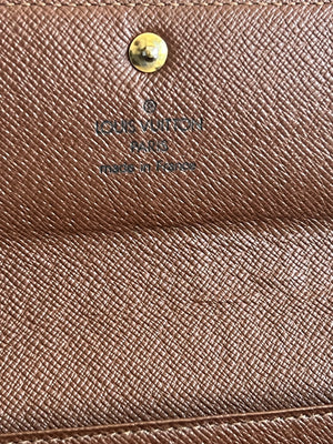 Louis Vuitton Portefeuille Sarah Monogram — vue 3 | Le comptoir vintage
