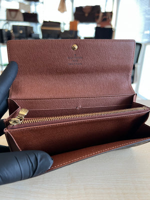 Louis Vuitton Portefeuille Sarah Monogram — vue 5 | Le comptoir vintage