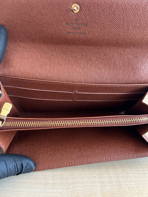 Louis Vuitton Portefeuille Sarah Monogram — vue 6 | Le comptoir vintage