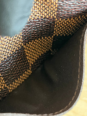 Louis Vuitton Portefeuille Sarah Damier Ebène — vue 8 | Le comptoir vintage