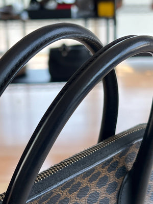 Celine Sac Bugatti Boston Macadam — vue 4 | Le comptoir vintage