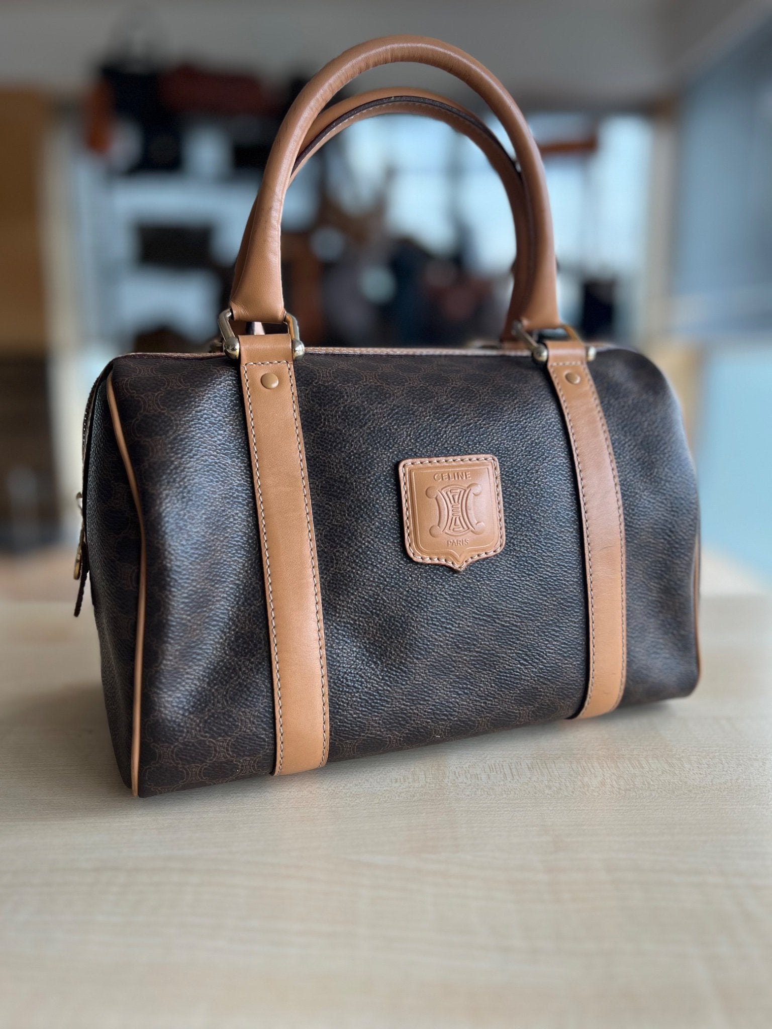 Celine Boston Macadam 25 authentifié — Le comptoir vintage