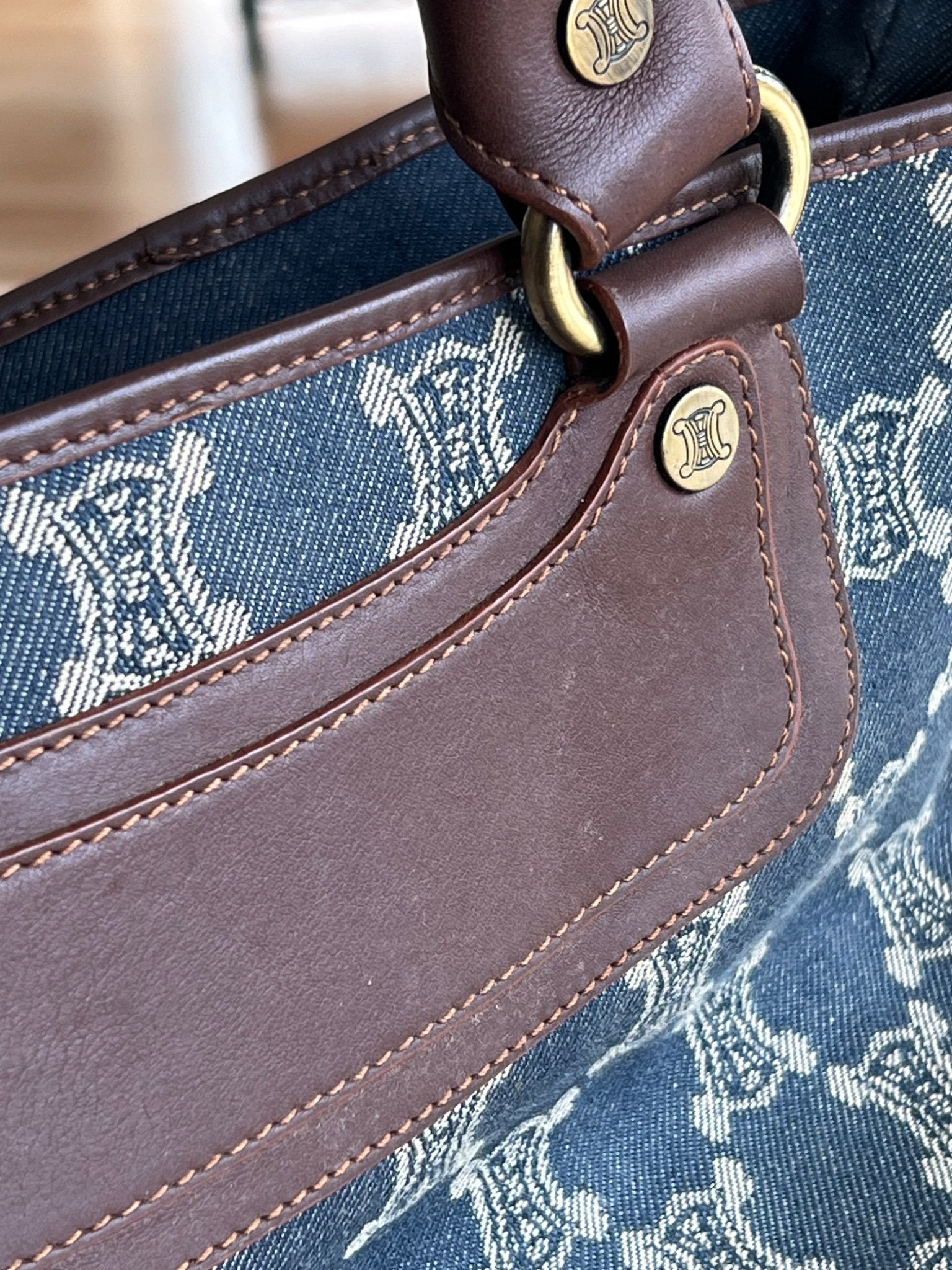 Celine Boogie Denim Macadam — vue 6 | Le comptoir vintage