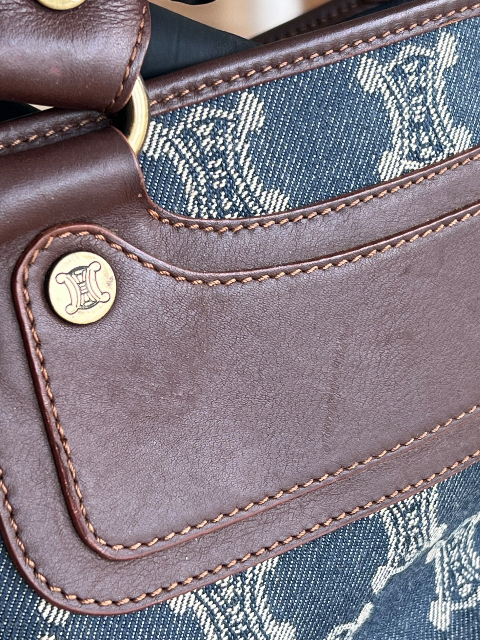 Celine Boogie Denim Macadam — vue 7 | Le comptoir vintage