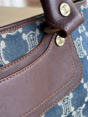 Celine Boogie Denim Macadam — vue 9 | Le comptoir vintage