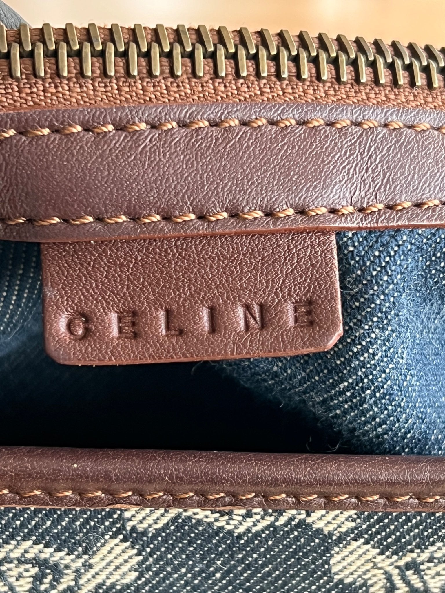 Celine Boogie Denim Macadam — vue 18 | Le comptoir vintage