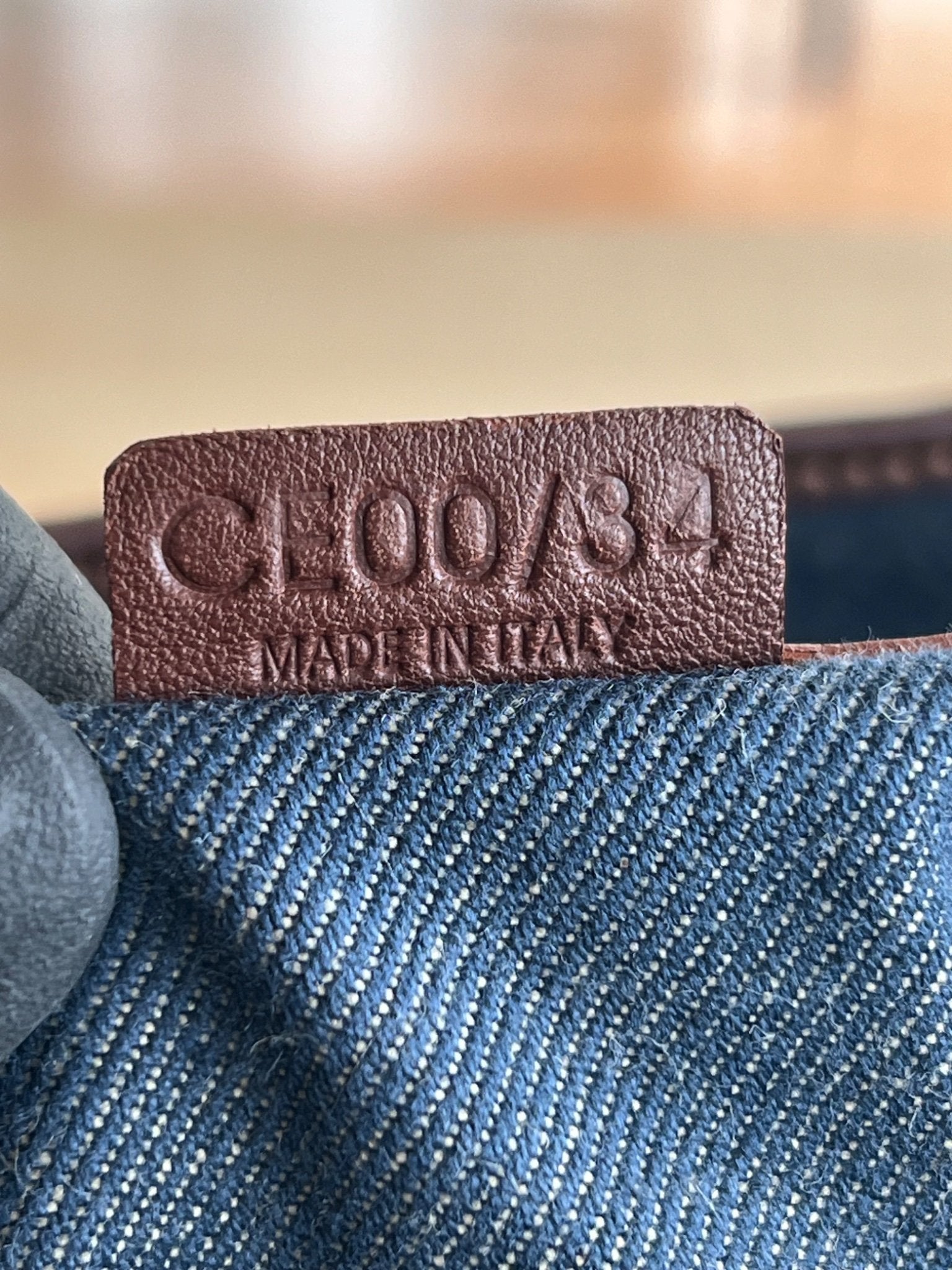 Celine Boogie Denim Macadam — vue 19 | Le comptoir vintage