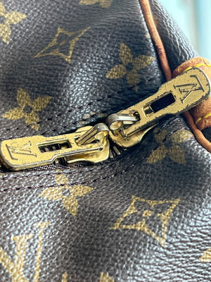 Louis Vuitton Keepall 60 Bandoulière Monogram — vue 9 | Le comptoir vintage